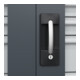 C+P Armoire lourde Acurado Pro 1950 x 1200 x 600 mm 7035/7016