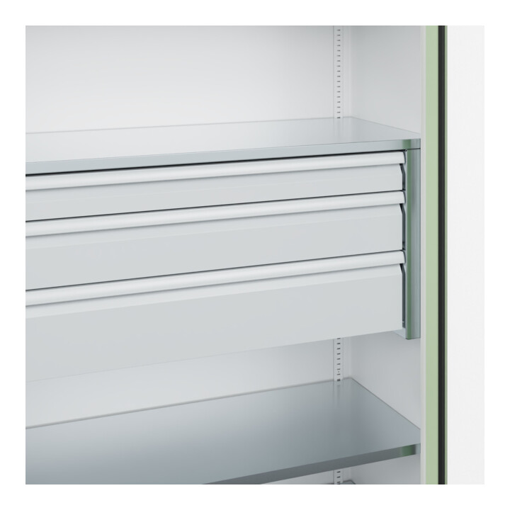 C+P Armoire lourde Acurado Pro 1950 × 1200 × 600 mm 9016/6019