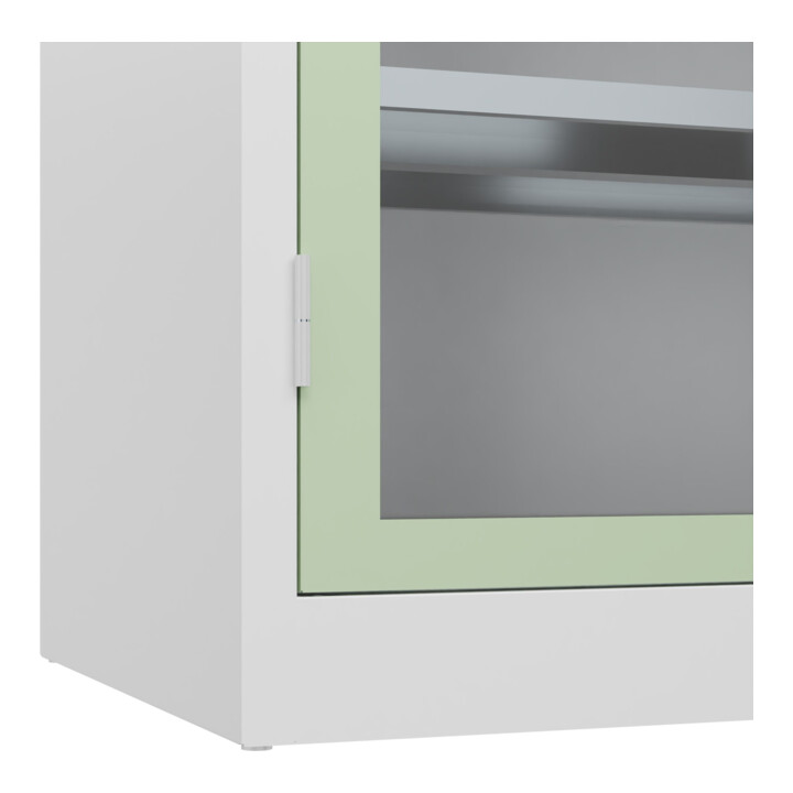 C+P Armoire lourde Acurado Pro 1950 × 1200 × 600 mm 9016/6019