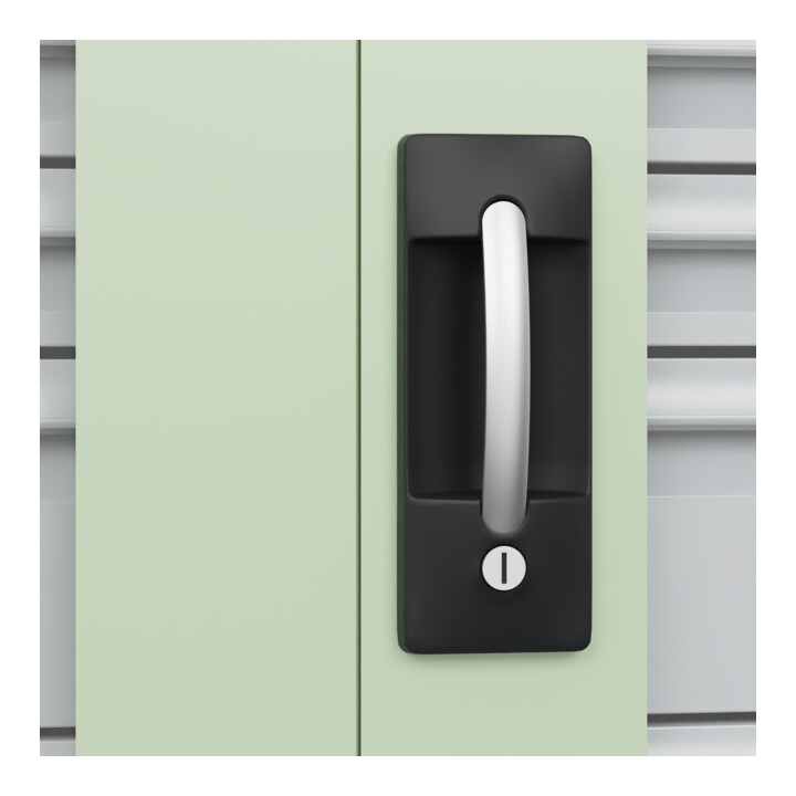 C+P Armoire lourde Acurado Pro 1950 × 1200 × 600 mm 9016/6019
