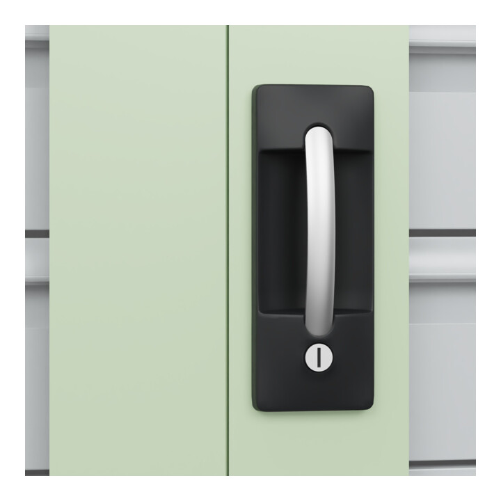 C+P Armoire lourde Acurado Pro 1950 × 1200 × 600 mm 9016/6019