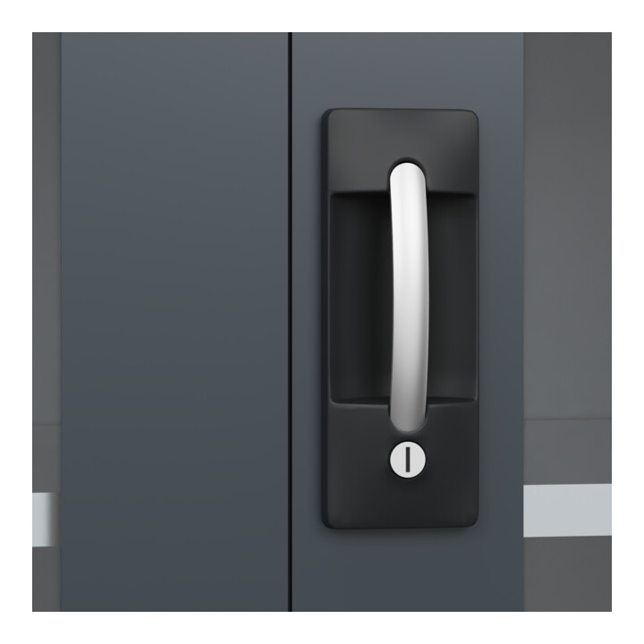 C+P Armoire lourde Acurado Pro 1950 x 1200 x 600 mm Anthracite