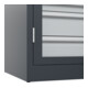 C+P Armoire lourde Acurado Pro 1950 x 1200 x 600 mm Anthracite