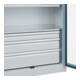 C+P Armoire lourde Acurado Pro 1950 x 1200 x 600 mm avec tiroirs