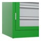 C+P Armoire lourde Acurado Pro 1950 x 1200 x 600 mm avec tiroirs