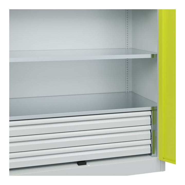 C+P Armoire lourde Acurado Pro 1950 x 1200 x 600 mm avec tiroirs