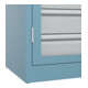 C+P Armoire lourde Acurado Pro 1950 x 1200 x 600 mm avec tiroirs
