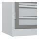 C+P Armoire lourde Acurado Pro 1950 x 1200 x 600 mm avec tiroirs
