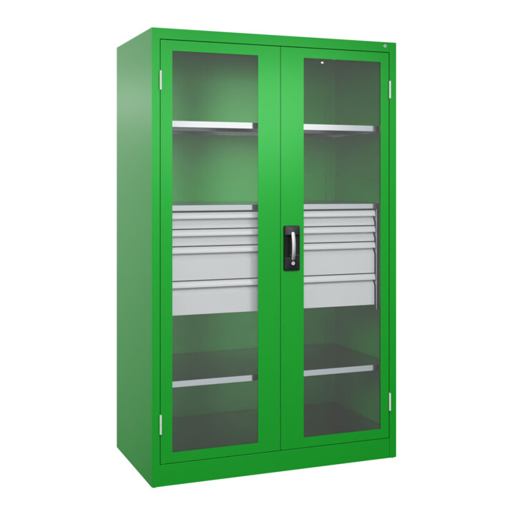 C+P Armoire lourde Acurado Pro 1950 x 1200 x 600 mm avec tiroirs