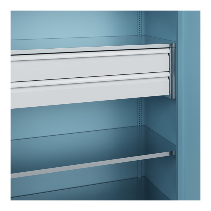 C+P Armoire lourde Acurado Pro 1950 x 1200 x 600 mm avec tiroirs