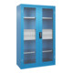 C+P Armoire lourde Acurado Pro 1950 x 1200 x 600 mm avec tiroirs bleu