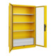 C+P Armoire lourde Acurado Pro 1950 x 1200 x 600 mm jaune signalisation