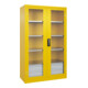 C+P Armoire lourde Acurado Pro 1950 x 1200 x 600 mm jaune signalisation