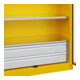 C+P Armoire lourde Acurado Pro 1950 x 1200 x 600 mm jaune signalisation