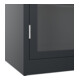 C+P Armoire lourde Acurado Pro 1950 x 1200 x 600 mm noir-gris