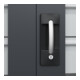 C+P Armoire lourde Acurado Pro 1950 x 1200 x 600 mm noir-gris