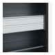 C+P Armoire lourde Acurado Pro 1950 x 1200 x 600 mm noir-gris