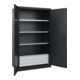 C+P Armoire lourde Acurado Pro 1950 x 1200 x 600 mm noir-gris