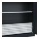 C+P Armoire lourde Acurado Pro 1950 x 1200 x 600 mm noir-gris