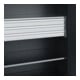 C+P Armoire lourde Acurado Pro 1950 x 1200 x 600 mm noir-gris