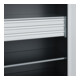 C+P Armoire lourde Acurado Pro 1950 x 1200 x 600 mm noir/gris