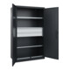 C+P Armoire lourde Acurado Pro 1950 x 1200 x 600 mm noir-gris