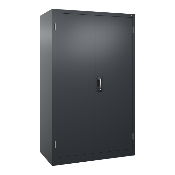 C+P Armoire lourde Acurado Pro 1950 x 1200 x 600 mm noir-gris