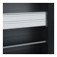 C+P Armoire lourde Acurado Pro 1950 x 1200 x 600 mm noir-gris