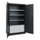 C+P Armoire lourde Acurado Pro 1950 x 1200 x 600 mm noir-gris
