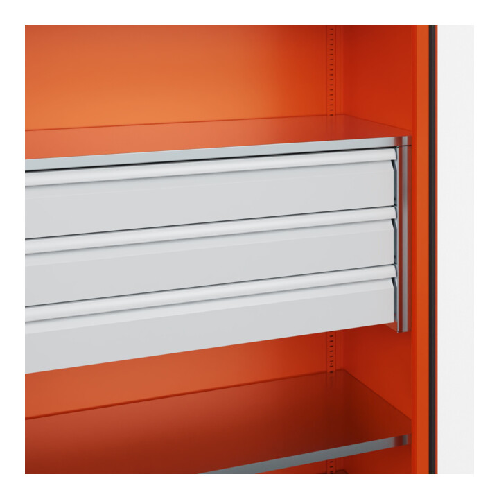 C+P Armoire lourde Acurado Pro 1950 x 1200 x 600 mm RAL 2004