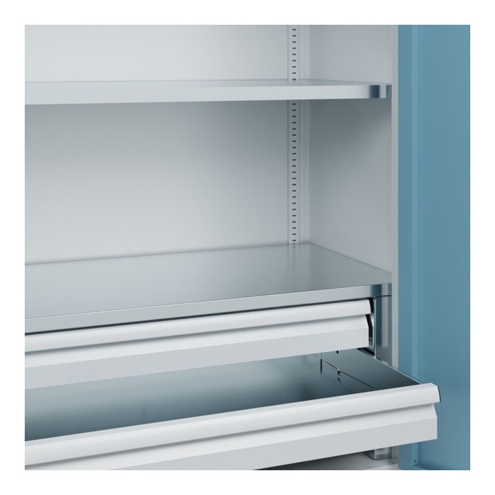 C+P Armoire lourde Acurado Pro avec tiroirs 1950 x 1000 x 500 mm