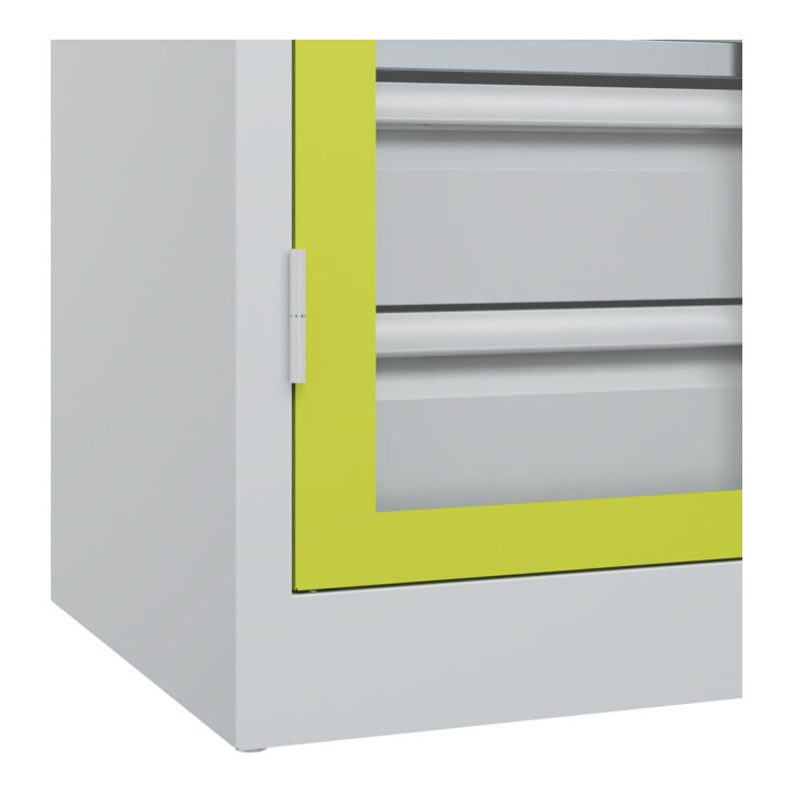 C+P Armoire lourde Acurado Pro avec tiroirs 1950 x 1000 x 500 mm