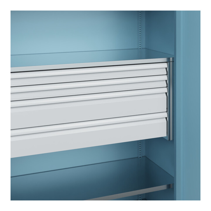 C+P Armoire lourde Acurado Pro avec tiroirs 1950 x 1200 x 500 mm
