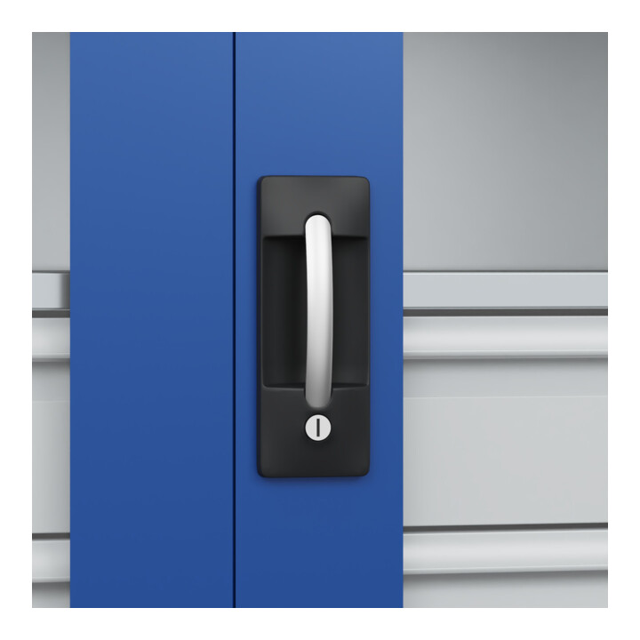 C+P Armoire lourde avec tiroirs Acurado Pro 1950 x 1000 x 500 mm 7035/5010