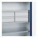 C+P Armoire lourde avec tiroirs Acurado Pro 1950 x 1000 x 500 mm 7035/5010