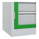 C+P Armoire lourde avec tiroirs Acurado Pro 1950 x 1000 x 500 mm 7035/6037