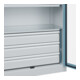 C+P Armoire lourde avec tiroirs Acurado Pro 1950 x 1000 x 500mm 7035/0010
