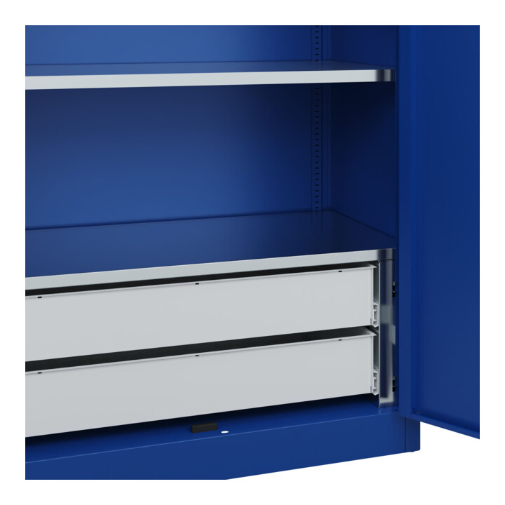 C+P Armoire lourde avec tiroirs Acurado Pro 1950 x 1200 x 500 mm 5010/5010