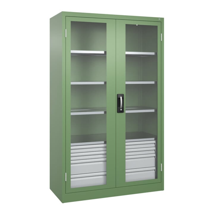 C+P Armoire lourde avec tiroirs Acurado Pro 1950 x 1200 x 500 mm