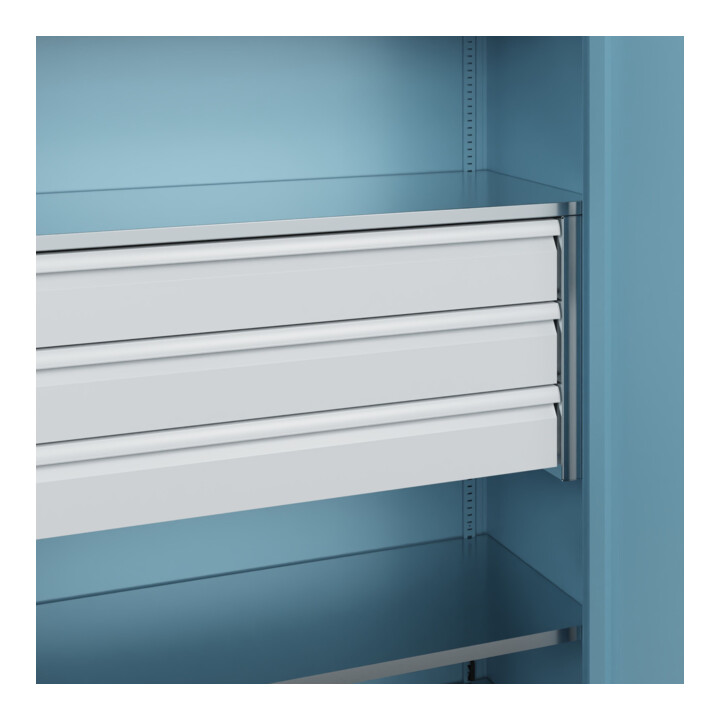 C+P Armoire lourde avec tiroirs Acurado Pro 1950 x 1200 x 500 mm