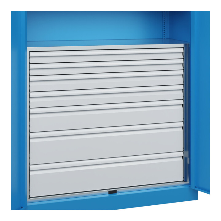 C+P Armoire lourde avec tiroirs Acurado Pro 1950 x 1200 x 500 mm