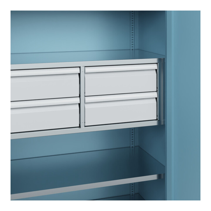 C+P Armoire lourde avec tiroirs Acurado Pro 1950 x 1200 x 500 mm