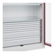 C+P Armoire lourde avec tiroirs Acurado Pro 1950 x 1200 x 500 mm 9016/3015