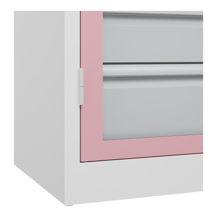 C+P Armoire lourde avec tiroirs Acurado Pro 1950 x 1200 x 500 mm 9016/3015