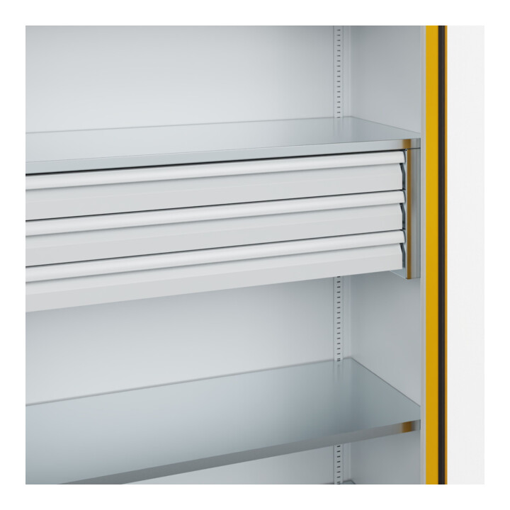 C+P Armoire lourde avec tiroirs Acurado Pro 1950 x 1200 x 600 mm 7035/1004