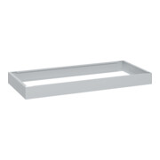 C+P auf 100mm hohem Sockel 100x1200x500mm Sockelfarbe RAL 7035 Lichtgrau Material Unterbau Kunststoff