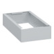 C+P auf 100mm hohem Sockel 100x250x500mm Sockelfarbe RAL 7035 Lichtgrau Material Unterbau Kunststoff-1