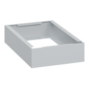 C+P auf 100mm hohem Sockel 100x300x500mm Sockelfarbe RAL 7035 Lichtgrau Material Unterbau Kunststoff