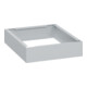 C+P auf 100mm hohem Sockel 100x400x500mm Sockelfarbe RAL 7035 Lichtgrau Material Unterbau Kunststoff-1