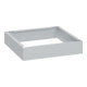 C+P auf 100mm hohem Sockel 100x500x500mm Sockelfarbe RAL 7035 Lichtgrau Material Unterbau Kunststoff-1